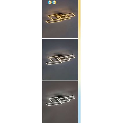 Rabalux - Dimmbare LED-Deckenleuchte LED/40W/230V 3000-6500K + Fernbedienung