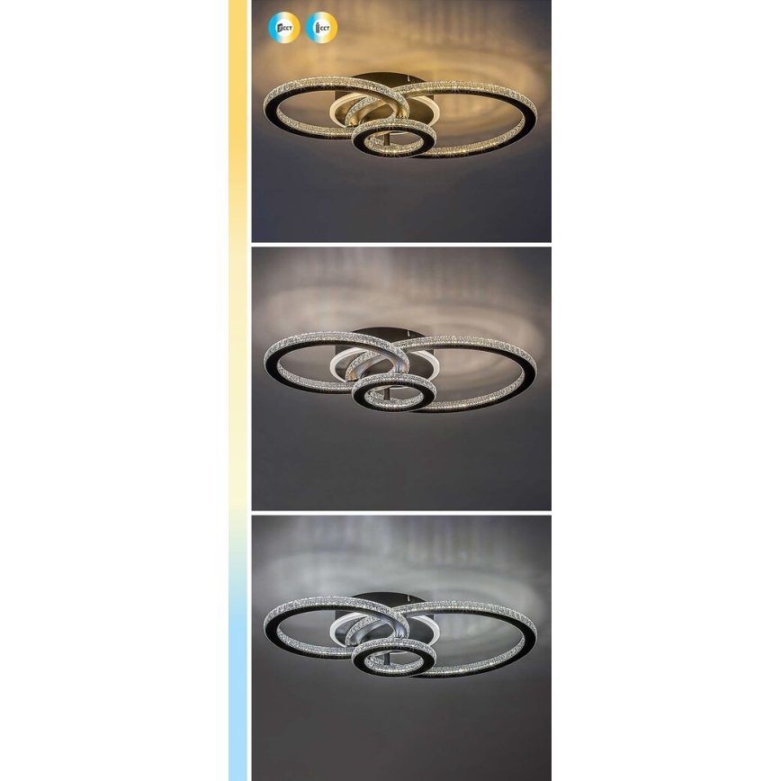 Rabalux - Dimmbare LED-Deckenleuchte LED/40W/230V 3000-6500K + Fernbedienung