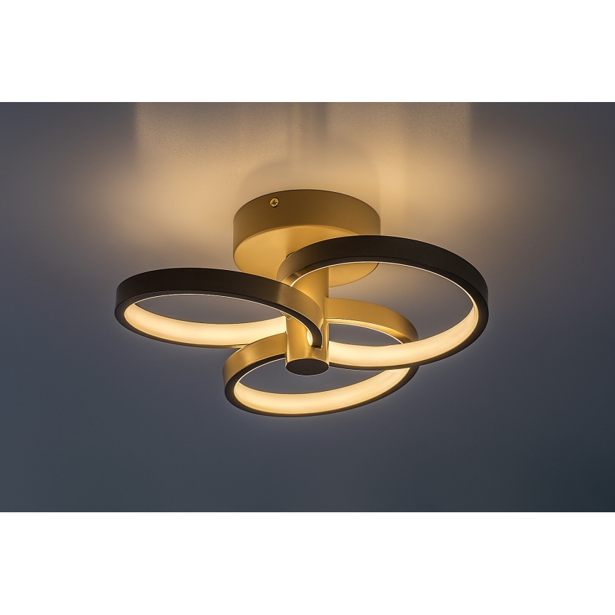 Rabalux - dimmbare LED-Deckenleuchte LED/32W/230V 3000-6500K Ø 31 cm beige + Fernbedienung
