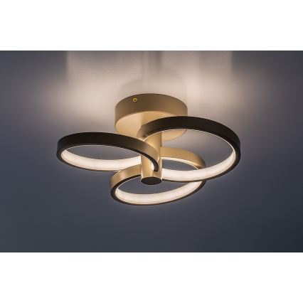 Rabalux - dimmbare LED-Deckenleuchte LED/32W/230V 3000-6500K Ø 31 cm beige + Fernbedienung