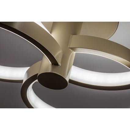Rabalux - dimmbare LED-Deckenleuchte LED/32W/230V 3000-6500K Ø 31 cm beige + Fernbedienung