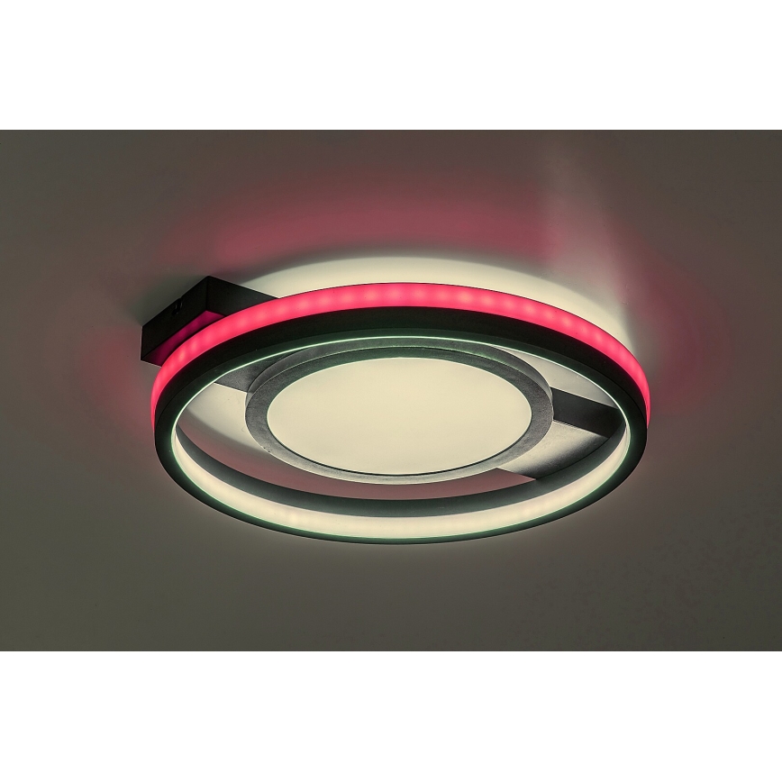 Rabalux - Dimmbare LED-RGB-Deckenleuchte LED/40W/230V 3000-6500K + Fernbedienung