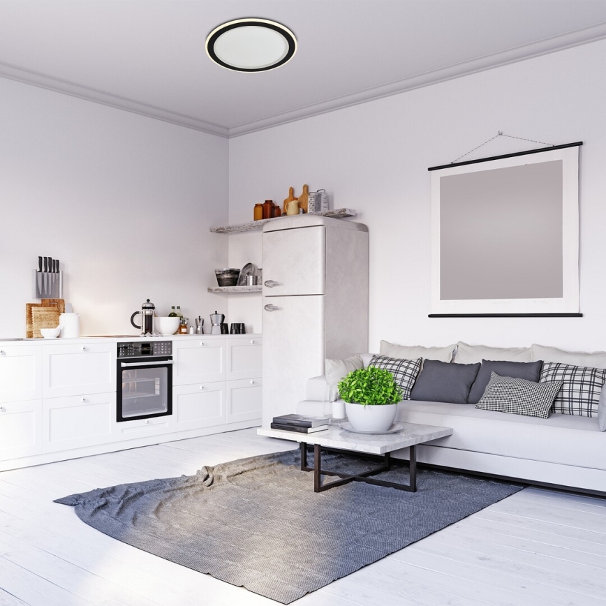 Rabalux - Dimmbare LED-RGB-Deckenleuchte LED/22W/230V 3000-6500K + Fernbedienung