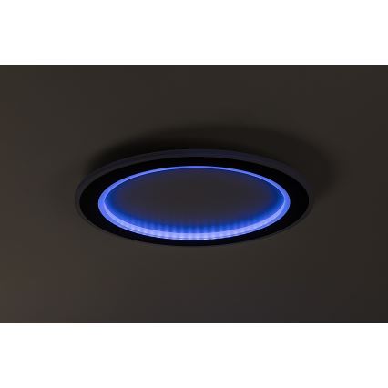 Rabalux - Dimmbare LED-RGB-Deckenleuchte LED/22W/230V 3000-6500K + Fernbedienung