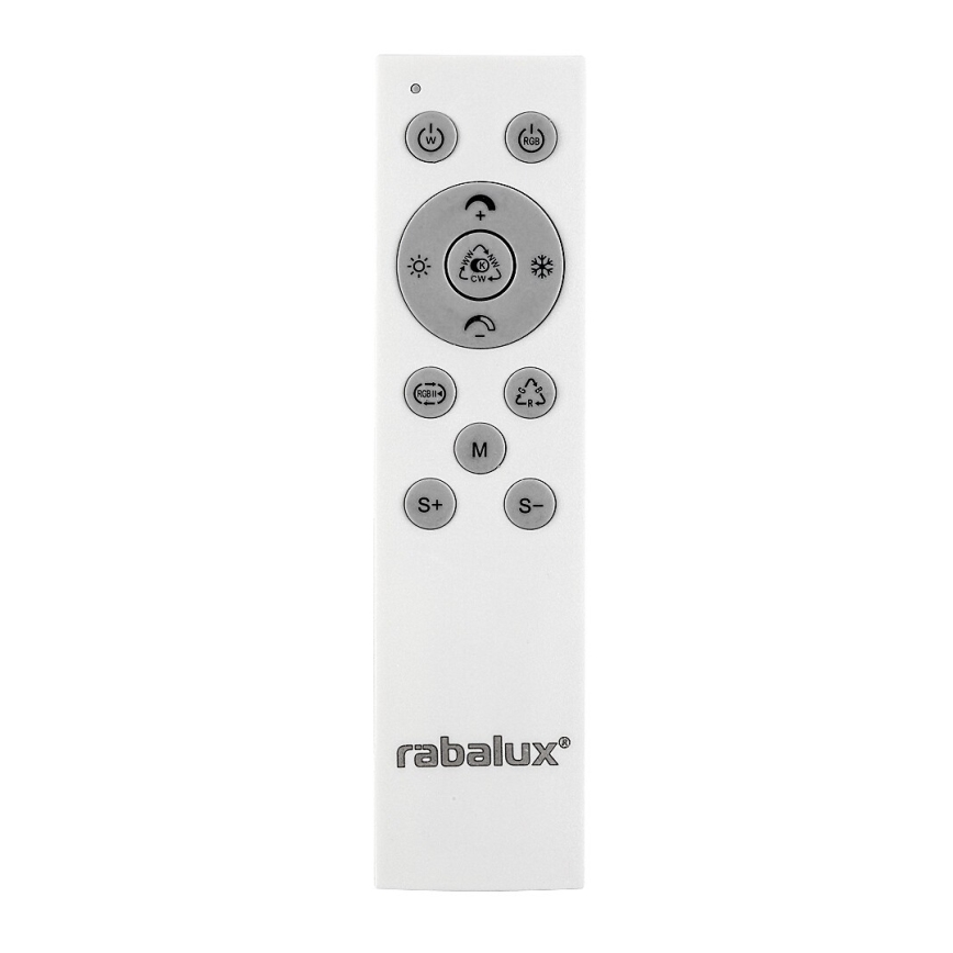 Rabalux - Dimmbare LED-RGB-Deckenleuchte LED/22W/230V 3000-6500K + Fernbedienung