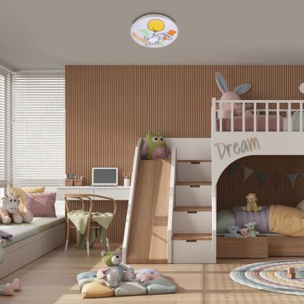 Rabalux - LED-Deckenleuchte für Kinderzimmer LED/24W/230V 3000K Ø 37,5 cm