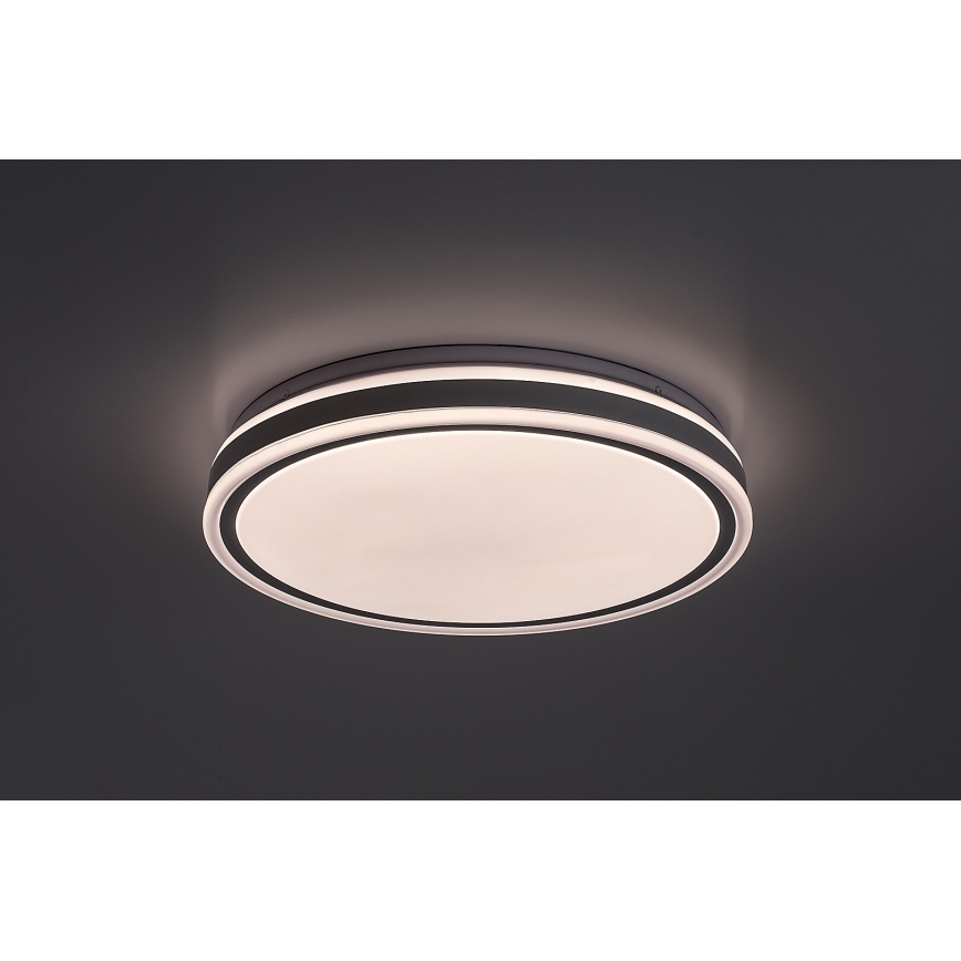 Rabalux - dimmbare LED-Deckenleuchte LED/23W/230V 3000–6500 K Ø 38,5 cm Weiß + Fernbedienung