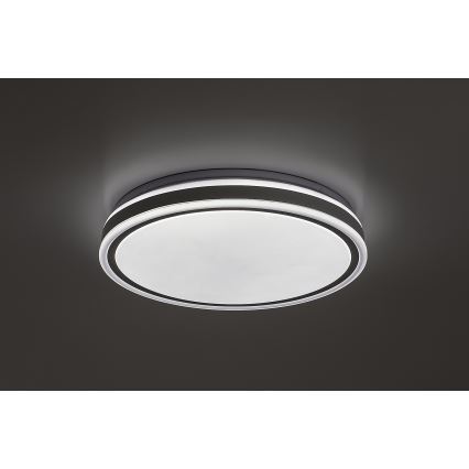 Rabalux - dimmbare LED-Deckenleuchte LED/23W/230V 3000–6500 K Ø 38,5 cm Weiß + Fernbedienung