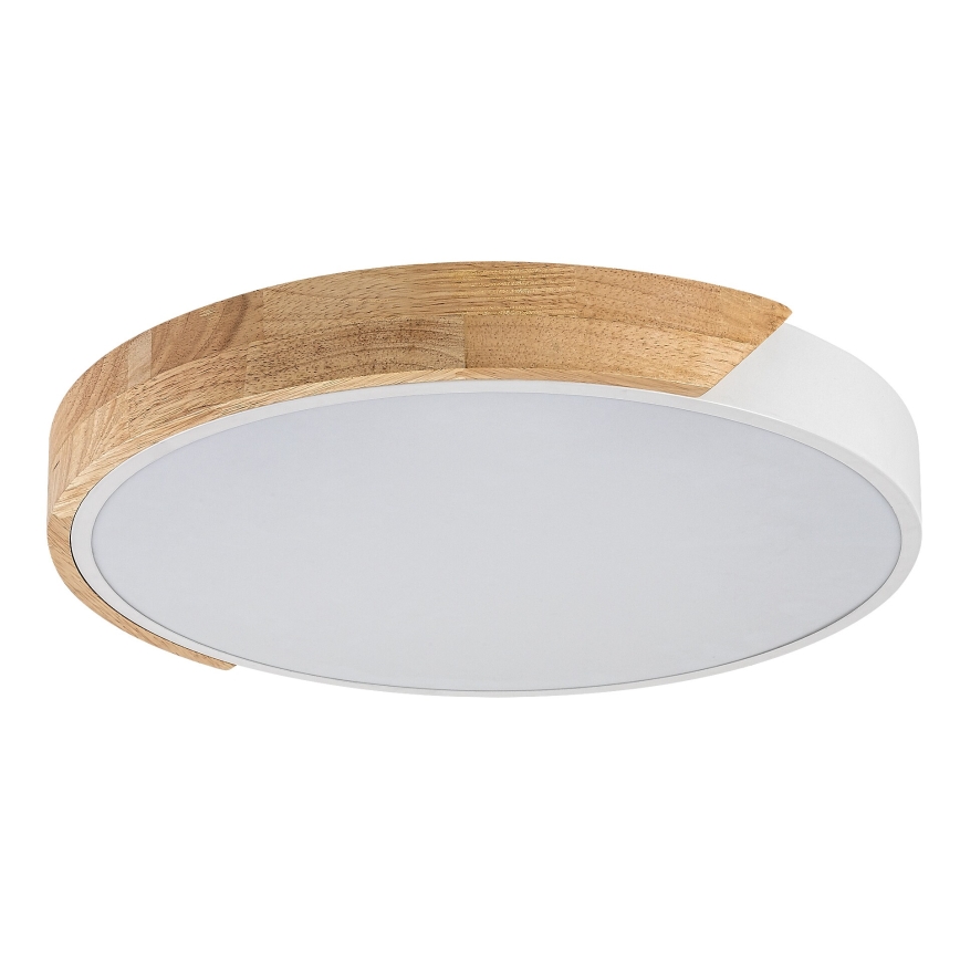Rabalux - LED-Deckenleuchte LED/40W/230V 3000/4000/6500K weiß/Eiche Ø 61 cm