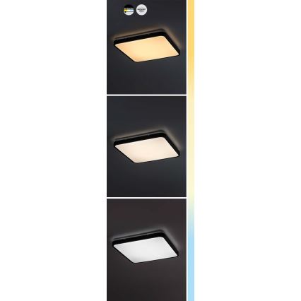 Rabalux - LED-Deckenleuchte für Badezimmer LED/36W/230V 3000/4000/6000K IP44 42x42 cm weiß