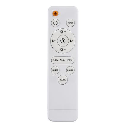 Rabalux - LED-dimmbare Deckenleuchte LED/34W/230V 3000-6500K Ø 38 cm + Fernbedienung