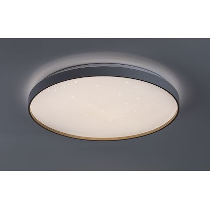 Rabalux - LED-dimmbare Deckenleuchte LED/80W/230V 3000-6500K Ø 77 cm + Fernbedienung