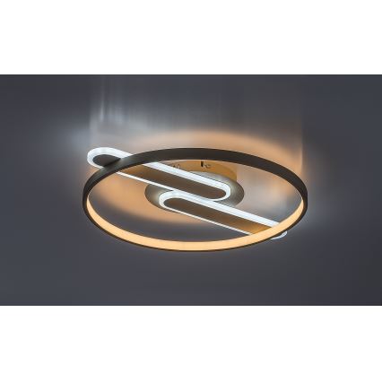 Rabalux - Dimmbare LED-Deckenleuchte LED/55W/230V 3000-6000K 53x45 cm + Fernbedienung