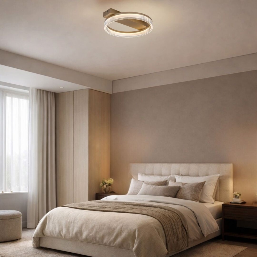 Rabalux - dimmbare LED-Deckenleuchte LED/18W/230V 3000-6500K 37x33 cm + Fernbedienung