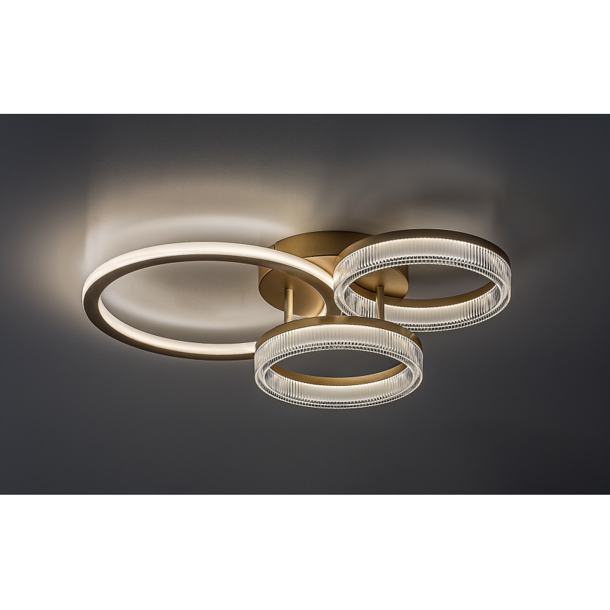 Rabalux - LED dimmbare Deckenleuchte LED/38W/230V 3000-6500K 58,5x38 cm + Fernbedienung
