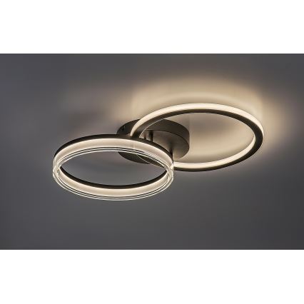 Rabalux - Dimmbare LED Deckenleuchte LED/38W/230V 3000-6500K 60x35 cm + Fernbedienung