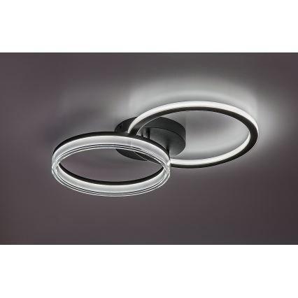 Rabalux - Dimmbare LED Deckenleuchte LED/38W/230V 3000-6500K 60x35 cm + Fernbedienung