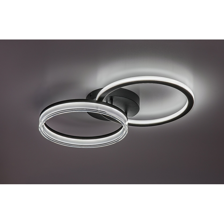 Rabalux - Dimmbare LED Deckenleuchte LED/38W/230V 3000-6500K 60x35 cm + Fernbedienung