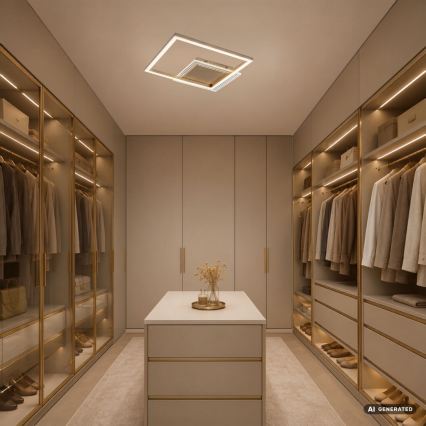 Rabalux - LED Deckenleuchte LED/24W/230V 3000K 37,5x37,5 cm goldfarben