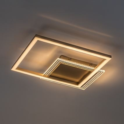 Rabalux - LED Deckenleuchte LED/24W/230V 3000K 37,5x37,5 cm goldfarben