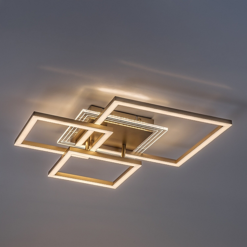 Rabalux - LED Deckenleuchte LED/40W/230V 3000K 50x50 cm goldfarben