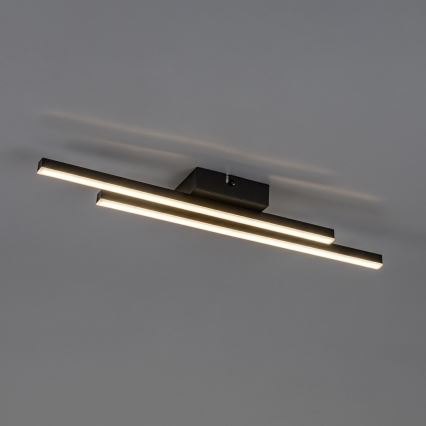 Rabalux - LED Deckenleuchte LED/12W/230V 4000K schwarz