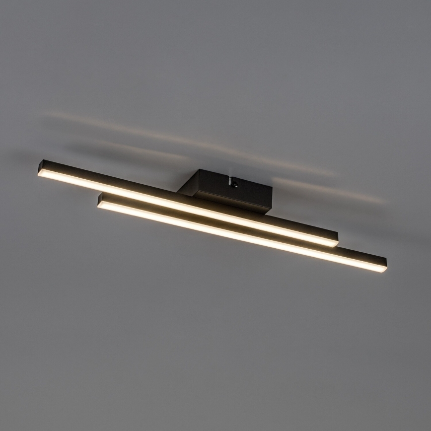 Rabalux - LED Deckenleuchte LED/12W/230V 4000K schwarz