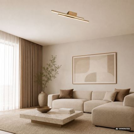 Rabalux - LED-Deckenleuchte LED/12W/230V 3000K goldfarben