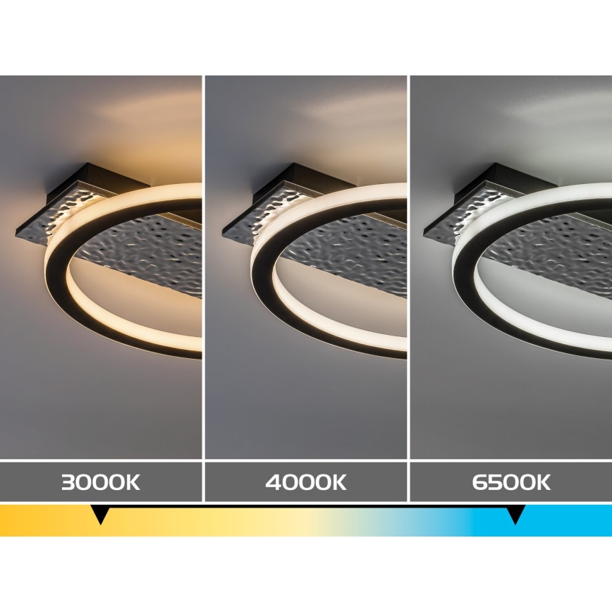 Rabalux - Dimmbare LED-Deckenleuchte LED/18W/230V 3000-6500K + Fernbedienung
