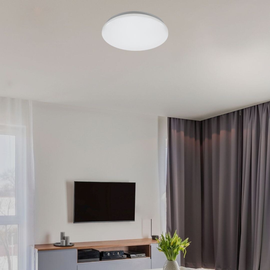 Rabalux - LED-Deckenleuchte, 12 W, 230 V, 4000 K, Ø 25,5 cm