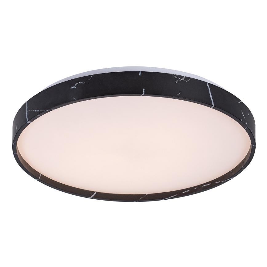 Rabalux - dimmbare LED-Deckenleuchte LED/24 W/230 V 3000–6500 K Ø 38 cm schwarz + Fernbedienung