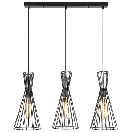 Rabalux - Deckenleuchte an Kabel 3xE27/60W/230V