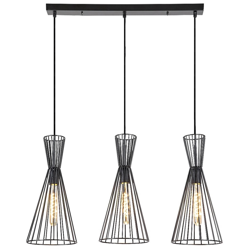 Rabalux - Deckenleuchte an Kabel 3xE27/60W/230V