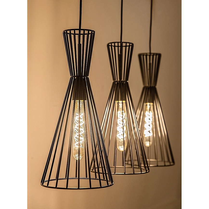 Rabalux - Deckenleuchte an Kabel 3xE27/60W/230V