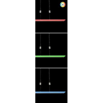 Rabalux - Dimmbare Hängeleuchte (LED RGB) LED/24W/230V Wi-Fi + Fernbedienung
