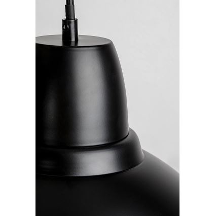 Rabalux - Hängeleuchte an Kabel 1xE27/60W/230V schwarz