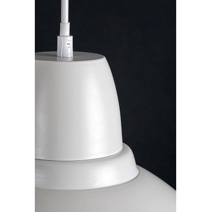 Rabalux - Hängeleuchte an Kabel 1xE27/60W/230V Weiß