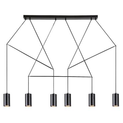 Rabalux - Deckenleuchte an Kabel 6xGU10/50W/230V