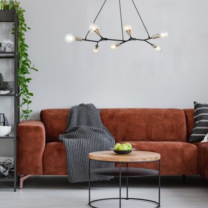 Rabalux - Deckenleuchte an Kabel 7xE27/25W/230V