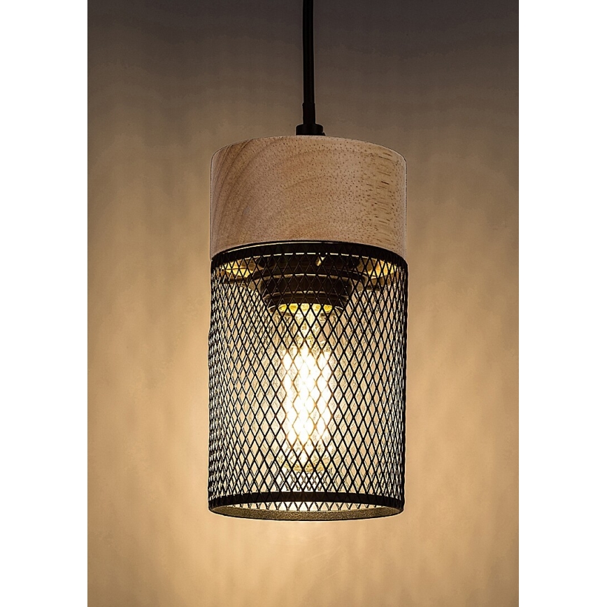 Rabalux - Hängeleuchte an Kabel 1xE27/25W/230V Buche