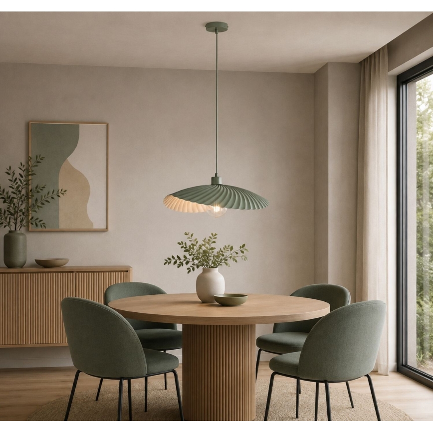 Rabalux - Pendelleuchte an Kabel 1xE27/40W/230V grün