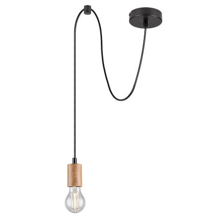 Rabalux - Hängeleuchte an Kabel 1xE27/60W/230V Buche