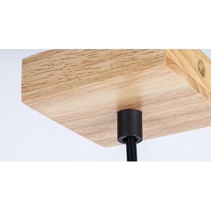 Rabalux - Hängeleuchte an Kabel 1xGU10/5W/230V Eiche