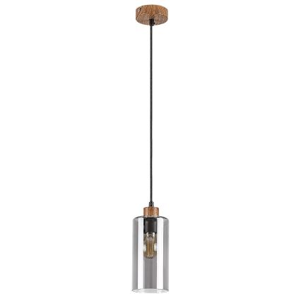 Rabalux - Hängeleuchte an Kabel 1xE27/25W/230V Eiche