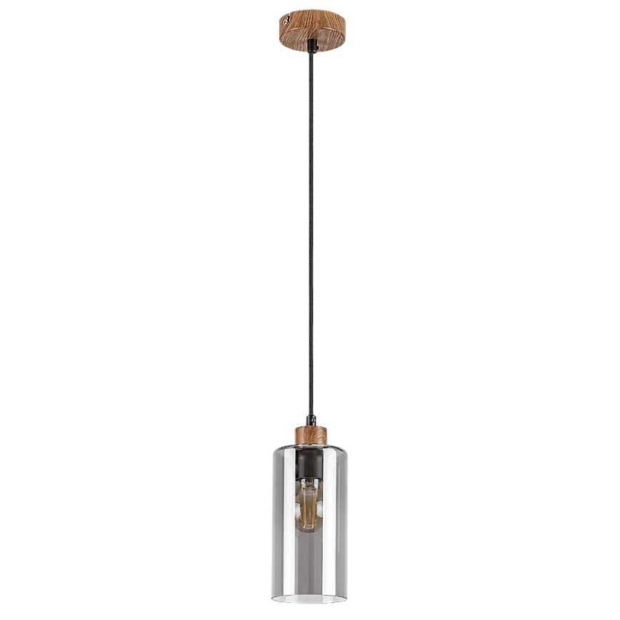 Rabalux - Hängeleuchte an Kabel 1xE27/25W/230V Eiche