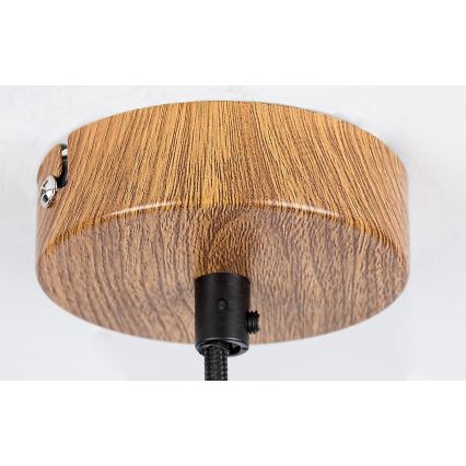Rabalux - Hängeleuchte an Kabel 1xE27/25W/230V Eiche