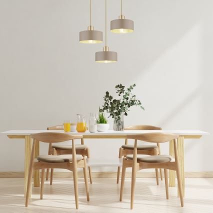 Rabalux - Pendelleuchte mit Seilaufhängung 3xE27/25W/230V