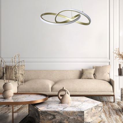 Rabalux - LED-Hängeleuchte an Schnur LED/36W/230V 3000K golden
