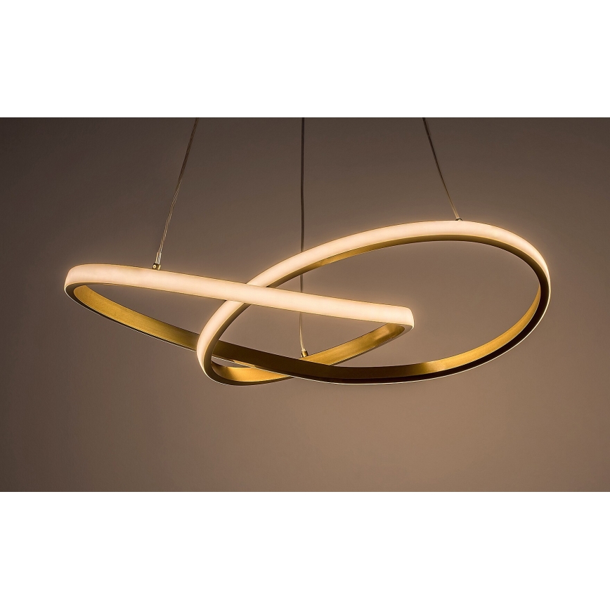 Rabalux - LED-Hängeleuchte an Schnur LED/36W/230V 3000K golden