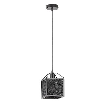 Rabalux - Hängeleuchte an Schnur 1xE27/40W/230V schwarz